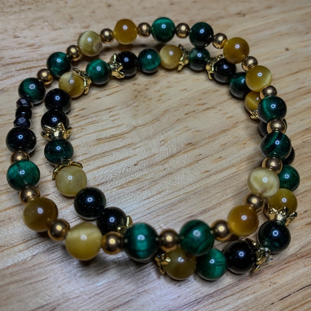 Yellow Jade Stone Healing Bracelet